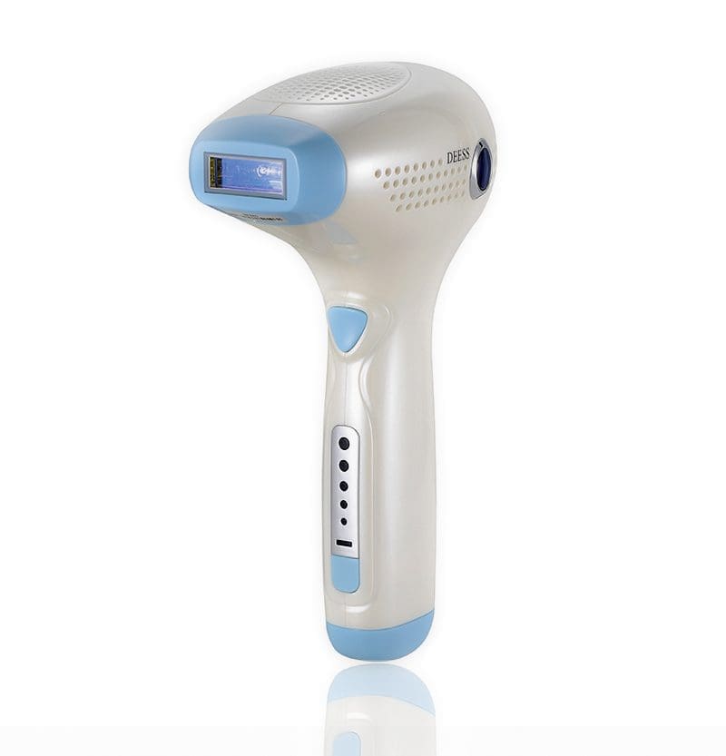 DEESS iLight Classic IPL Hair Removal | 300,000 Completely Painless | Free Pouch & Sunglasses